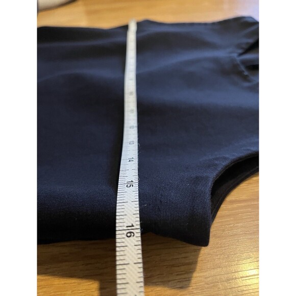 J Crew Black Structured Flutter Hem Asymmetrical Sleeveless Peplum Top Size S - Picture 10 of 10